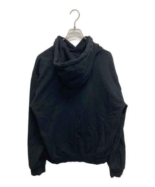 CELINE（セリーヌ）CELINE (セリーヌ) スタッズ エンブロイダリールーズ フィットパーカー ブラック サイズ:XXLの古着・服飾アイテム