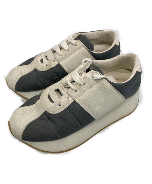 MARNI（マルニ）MARNI (マルニ) BIGFOOT ネイビー×グレー サイズ:SIZE42の古着・服飾アイテム