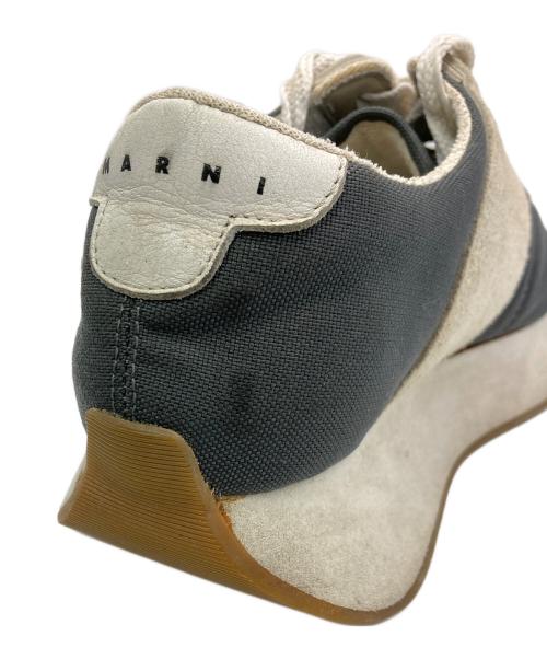 MARNI（マルニ）MARNI (マルニ) BIGFOOT ネイビー×グレー サイズ:SIZE42の古着・服飾アイテム