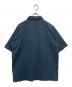 DESCENTE PAUSE (デサントポーズ) SEERSUCKER HALF ZIP SHIT ネイビー サイズ:SIZE L：9000円