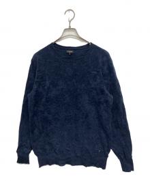 CHANEL（シャネル）の古着「パイル地ニット」｜ネイビー