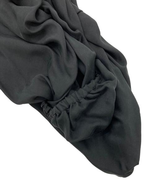 Demi-Luxe Beams（デミルクス ビームス）Demi-Luxe Beams (デミルクス ビームス) ギャザーグルーワンピース ブラック サイズ:SIZE 38 未使用品の古着・服飾アイテム