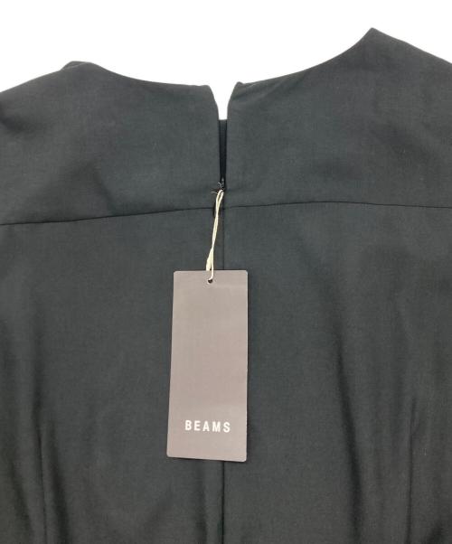 Demi-Luxe Beams（デミルクス ビームス）Demi-Luxe Beams (デミルクス ビームス) ギャザーグルーワンピース ブラック サイズ:SIZE 38 未使用品の古着・服飾アイテム