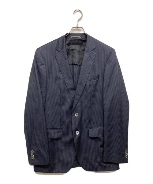 BOSS HUGO BOSS（ボス ヒューゴボス）BOSS HUGO BOSS (ボス ヒューゴボス) セットアップスーツ ネイビー サイズ:48の古着・服飾アイテム