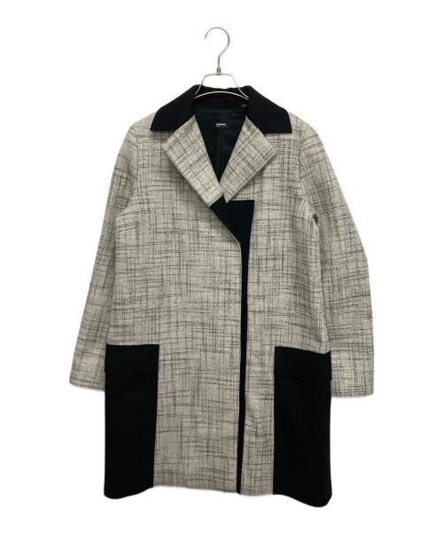 JIL SANDER NAVY（ジルサンダー ネイビー）JIL SANDER NAVY (ジルサンダー ネイビー) チェスターコート グレー サイズ:SIZE 36の古着・服飾アイテム