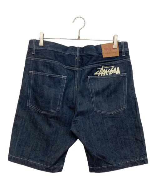 stussy（ステューシー）stussy (ステューシー) ハーフデニムパンツ インディゴ サイズ:SIZE34の古着・服飾アイテム