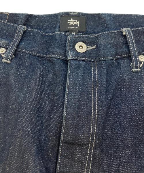 stussy（ステューシー）stussy (ステューシー) ハーフデニムパンツ インディゴ サイズ:SIZE34の古着・服飾アイテム