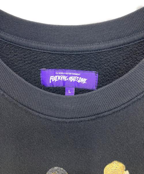 FUCKING AWESOME（ファッキンオーサム）FUCKING AWESOME (ファッキンオーサム) スウェット ブラック サイズ:Lの古着・服飾アイテム