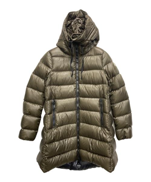 MONCLER（モンクレール）MONCLER (モンクレール) SUYEN/スイエン フーデッドダウンコート カーキ サイズ:SIZE 1の古着・服飾アイテム