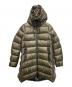 MONCLER（モンクレール）の古着「SUYEN/スイエン フーデッドダウンコート」｜カーキ