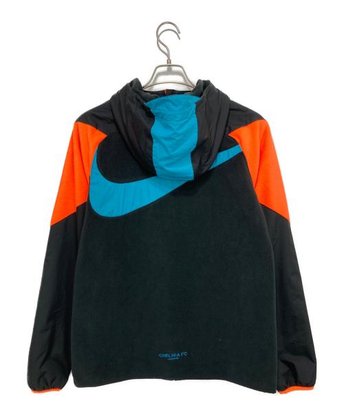 NIKE（ナイキ）NIKE (ナイキ) Chelsea FC Full Zip Hoodie Woven Soccer Jacket ブルー×ブラック サイズ:Mの古着・服飾アイテム
