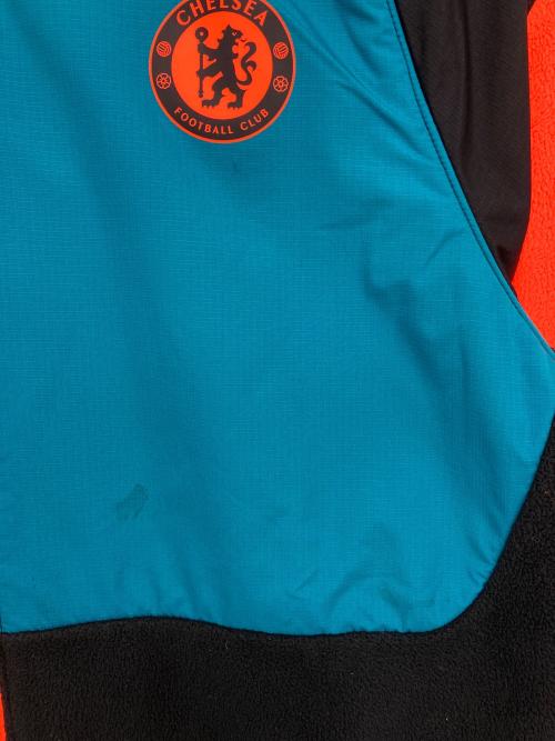 NIKE（ナイキ）NIKE (ナイキ) Chelsea FC Full Zip Hoodie Woven Soccer Jacket ブルー×ブラック サイズ:Mの古着・服飾アイテム