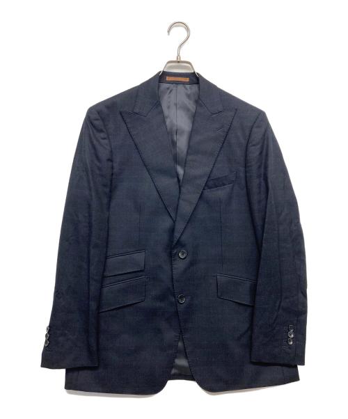 UNIVERSAL LANGUAGE（ユニバーサルランゲージ）UNIVERSAL LANGUAGE (ユニバーサルランゲージ) セットアップスーツ ネイビー サイズ:48の古着・服飾アイテム