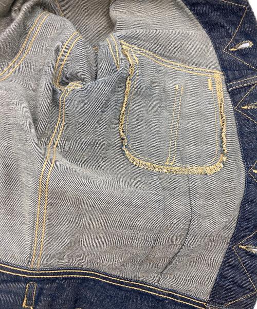 LEE（リー）LEE (リー) THE REAL McCOY'S (ザ・リアルマッコイズ) 復刻デニムジャケット インディゴ サイズ:SIZE34の古着・服飾アイテム