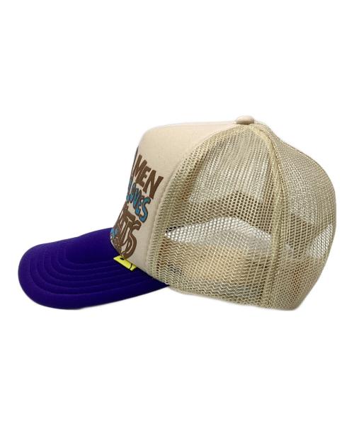 KAPITAL（キャピタル）KAPITAL (キャピタル) DENIM MEN LOVES CATS ブルー×ベージュの古着・服飾アイテム