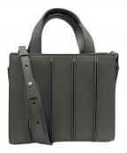 MaxMaraマックスマーラ）の古着「ホイットニーカーフレザー スモール バッグ」｜グレー