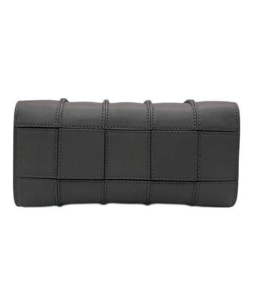 MaxMara（マックスマーラ）MaxMara (マックスマーラ) ホイットニーカーフレザー スモール バッグ グレーの古着・服飾アイテム