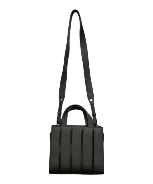 MaxMara（マックスマーラ）MaxMara (マックスマーラ) ホイットニーカーフレザー スモール バッグ グレーの古着・服飾アイテム