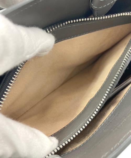 MaxMara（マックスマーラ）MaxMara (マックスマーラ) ホイットニーカーフレザー スモール バッグ グレーの古着・服飾アイテム