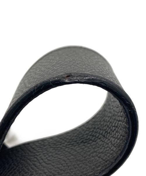 Valextra（ヴァレクストラ）Valextra (ヴァレクストラ) ミディアムバケットショルダーバッグ グレーの古着・服飾アイテム