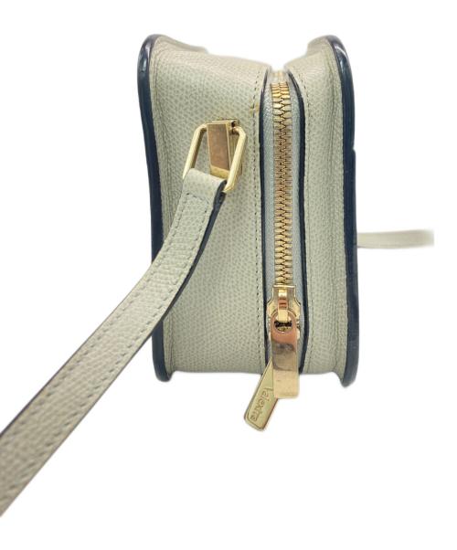 Valextra（ヴァレクストラ）Valextra (ヴァレクストラ) カメラバッグクロスボディーポシェット グレーの古着・服飾アイテム