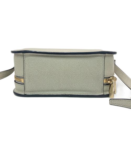 Valextra（ヴァレクストラ）Valextra (ヴァレクストラ) カメラバッグクロスボディーポシェット グレーの古着・服飾アイテム