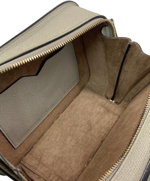 Valextra（ヴァレクストラ）Valextra (ヴァレクストラ) カメラバッグクロスボディーポシェット グレーの古着・服飾アイテム