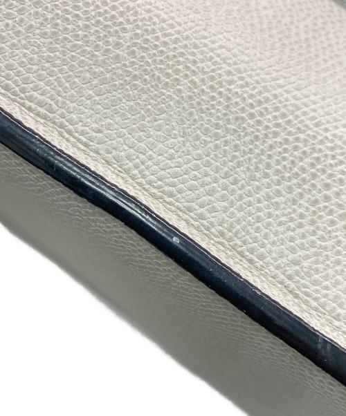 Valextra（ヴァレクストラ）Valextra (ヴァレクストラ) カメラバッグクロスボディーポシェット グレーの古着・服飾アイテム