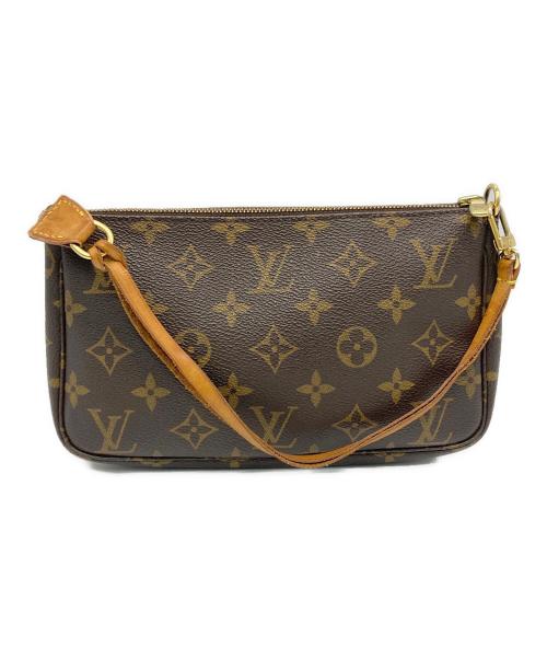LOUIS VUITTON（ルイ ヴィトン）LOUIS VUITTON (ルイ ヴィトン) ポーチ ブラウンの古着・服飾アイテム
