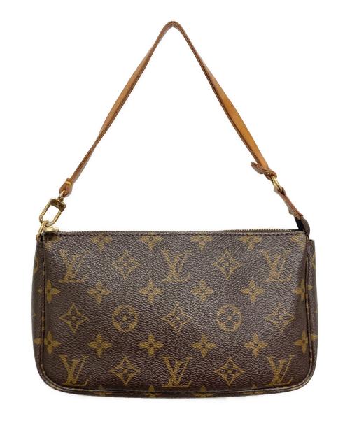 LOUIS VUITTON（ルイ ヴィトン）LOUIS VUITTON (ルイ ヴィトン) ポーチ ブラウンの古着・服飾アイテム