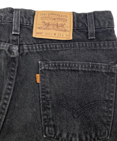 LEVI'S（リーバイス）LEVI'S (リーバイス) ブラックデニム ブラック サイズ:SIZE W33の古着・服飾アイテム