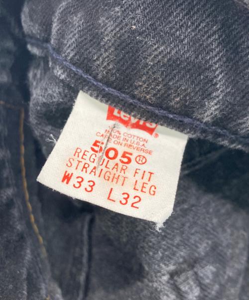 LEVI'S（リーバイス）LEVI'S (リーバイス) ブラックデニム ブラック サイズ:SIZE W33の古着・服飾アイテム
