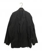 COMOLIコモリ）の古着「コットンネル ジャケット」｜ブラック