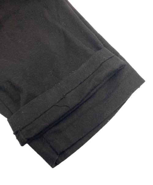 COMOLI（コモリ）COMOLI (コモリ) コットンネル テーパードパンツ ブラック サイズ:SIZE 3.の古着・服飾アイテム