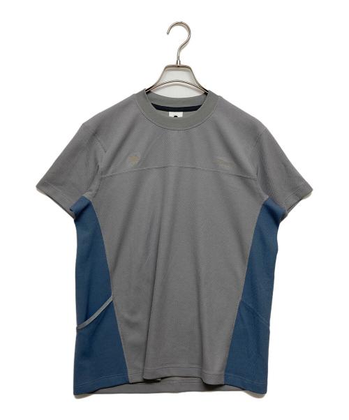 DESCENTE（デサント）DESCENTE (デサント) JJJJound (ジョウンド) メッシュカットソー グレー サイズ:SIZE Mの古着・服飾アイテム