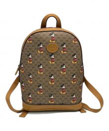 GUCCI×DISNEY（グッチ×ディズニー）の古着「スモールバックパック」｜ブラウン