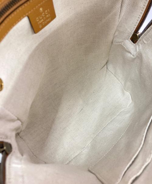 GUCCI（グッチ）GUCCI (グッチ) DISNEY (ディスニー) スモールバックパック ブラウンの古着・服飾アイテム