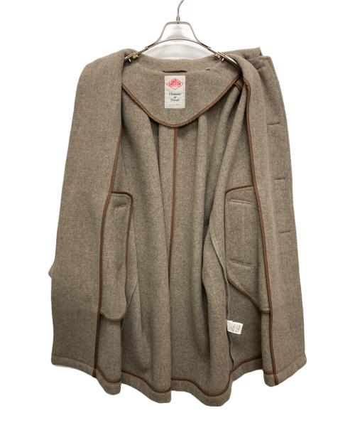 DANTON（ダントン）DANTON (ダントン) DOLMAN LONG COAT ブラウン サイズ:SIZE 36の古着・服飾アイテム