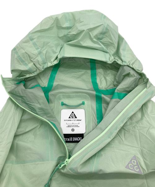 NIKE ACG（ナイキエーシージー）NIKE ACG (ナイキエーシージー) ストームフィットADVジャケット トレイルスナックス グリーン サイズ:SIZE Lの古着・服飾アイテム