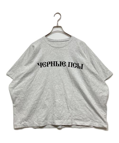 YEEZY（イージー）YEEZY (イージー) Gosha Rubchinskiy (ゴーシャラブチンスキー) Black Dogs Tee グレー サイズ:SIZE2の古着・服飾アイテム