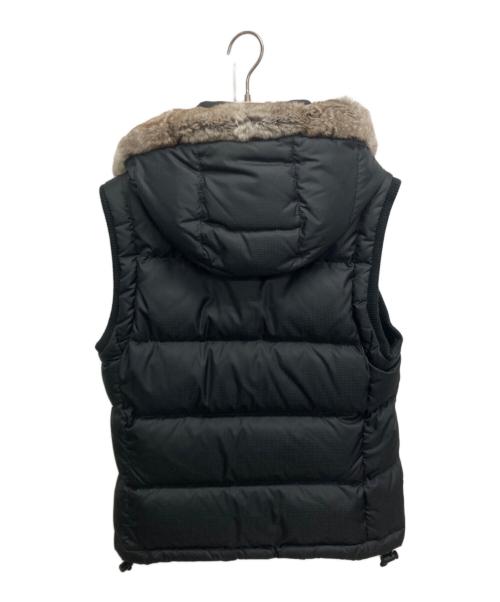 BURBERRY BLUE LABEL（バーバリー ブルー レーベル）BURBERRY BLUE LABEL (バーバリーロンドンブルーレーベル) ダウンベスト ブラック サイズ:SIZE　Mの古着・服飾アイテム