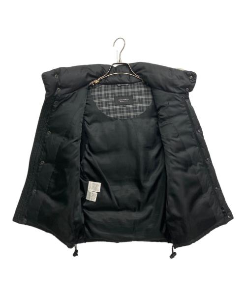 BURBERRY BLUE LABEL（バーバリー ブルー レーベル）BURBERRY BLUE LABEL (バーバリーロンドンブルーレーベル) ダウンベスト ブラック サイズ:SIZE　Mの古着・服飾アイテム