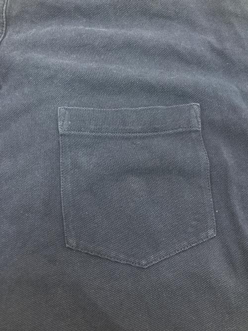 POLO RALPH LAUREN（ポロ・ラルフローレン）POLO RALPH LAUREN (ポロ・ラルフローレン) BEAMS (ビームス) THE BIG SHIRT/ビッグ フィット メッシュ ポロシャツ ネイビー サイズ:SIZE Mの古着・服飾アイテム