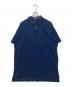 POLO RALPH LAUREN（ポロ・ラルフローレン）の古着「THE BIG SHIRT/ビッグ フィット メッシュ ポロシャツ」｜ネイビー