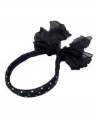 ALEXANDRE de Parisアレクサンドルドゥパリ）の古着「カチューシャ」｜ブラック