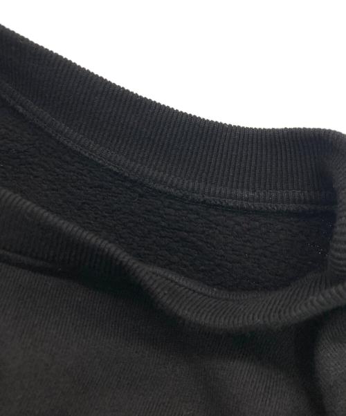 COMOLI（コモリ）COMOLI (コモリ) コットン裏毛 クルーネック ブラック サイズ:SIZE 4の古着・服飾アイテム