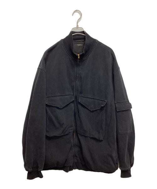 COMOLI（コモリ）COMOLI (コモリ) コットンジャージ G8 ジャケット ブラック サイズ:SIZE 3の古着・服飾アイテム