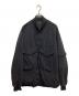 COMOLI（コモリ）の古着「コットンジャージ G8 ジャケット」｜ブラック