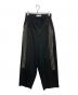 TOGA TOO（トーガ・トゥ）の古着「HIGH TWIST KERSEY PANTS」｜ブラック