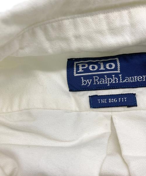 POLO RALPH LAUREN（ポロ・ラルフローレン）POLO RALPH LAUREN (ポロ・ラルフローレン) Big Fit BD Shirt ホワイト サイズ:Mの古着・服飾アイテム